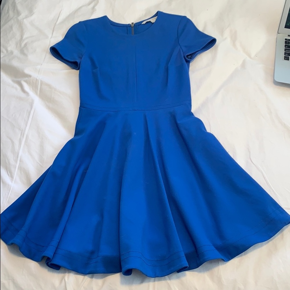 DVF Royal Blue Dress